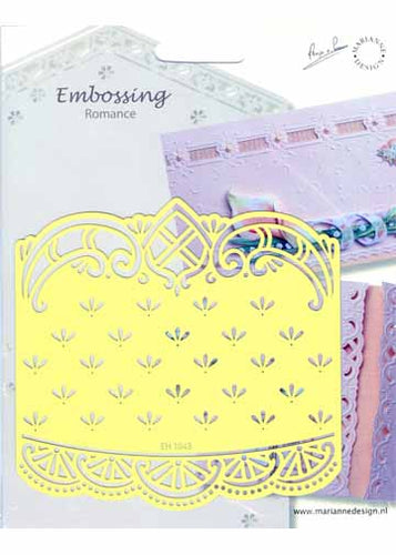 Embossing Romance Stencil Petals (EH1843)