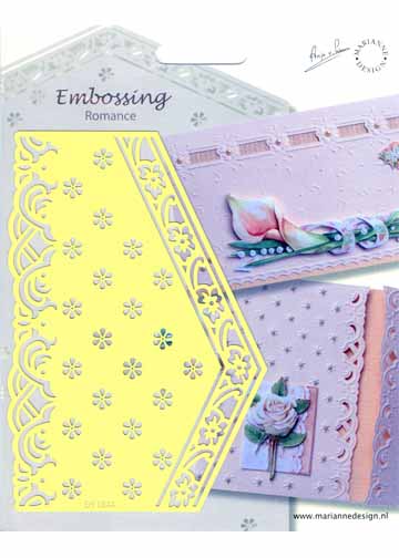 Embossing Romance Stencil Flowers (EH1843)