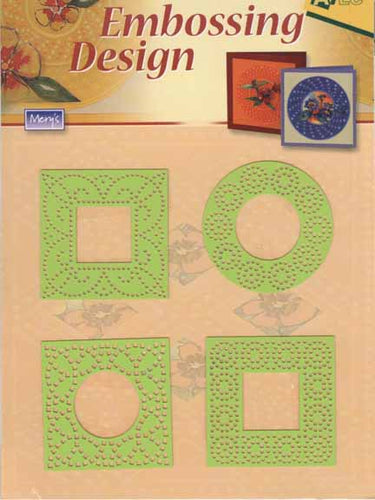 Embossing Designs - Small Squares/Circle