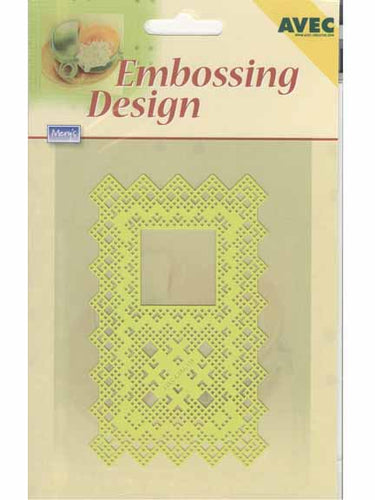 Embossing Design Rectangle with Square