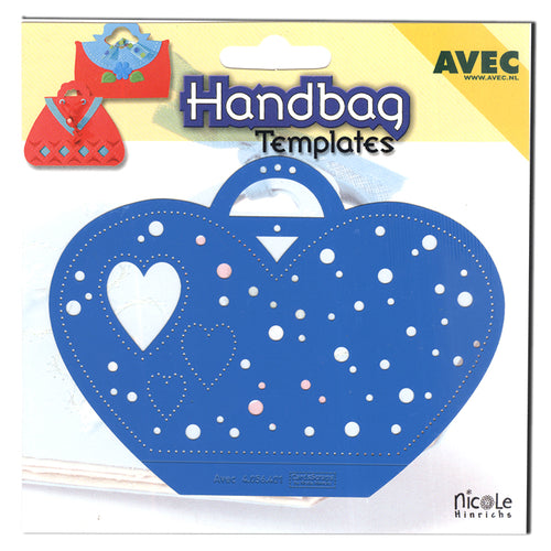 Blue Handbag Stencil