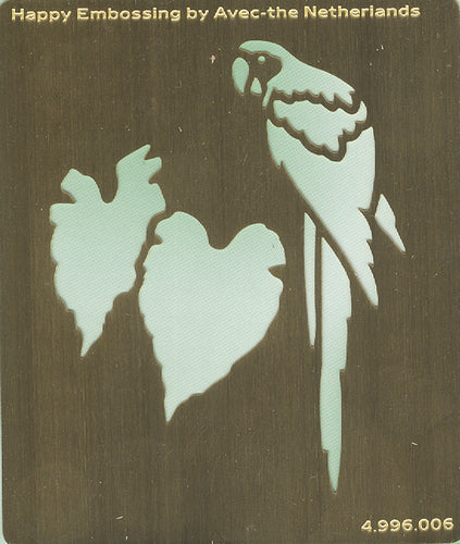 Happy Embossing Stencils - Parrot