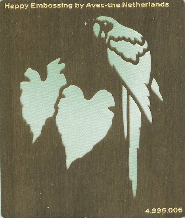 Happy Embossing Stencils - Parrot