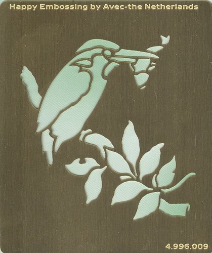 Happy Embossing Stencils - King Fisher