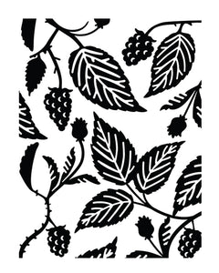 Embossing Folder - Rose Leaf - Bella Collection