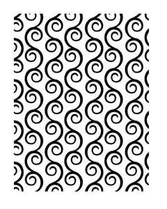 Embossing Folder - Reflections - Bella Collection