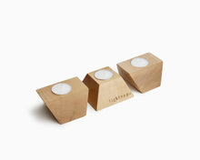 Wooden Tea Candle Holder