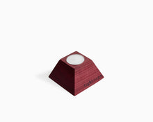 Wooden Tea Candle Holder Purpleheart Square