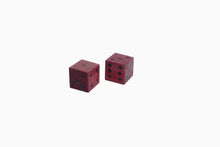 Wooden Dice Purpleheart