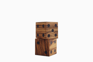 Jumbo Dice Zebrawood